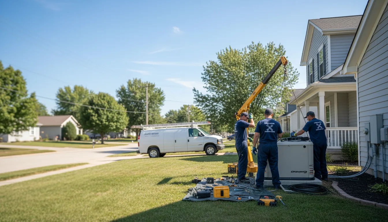 Generator Installation in League City, TX near me
